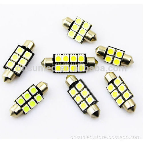 Light Festoon C5W 6SMD 6 leds 5050 31/36mm Led Festoon Light